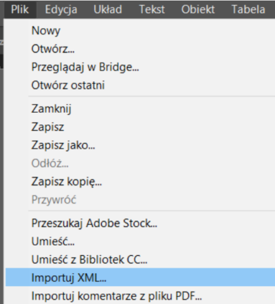 import xml