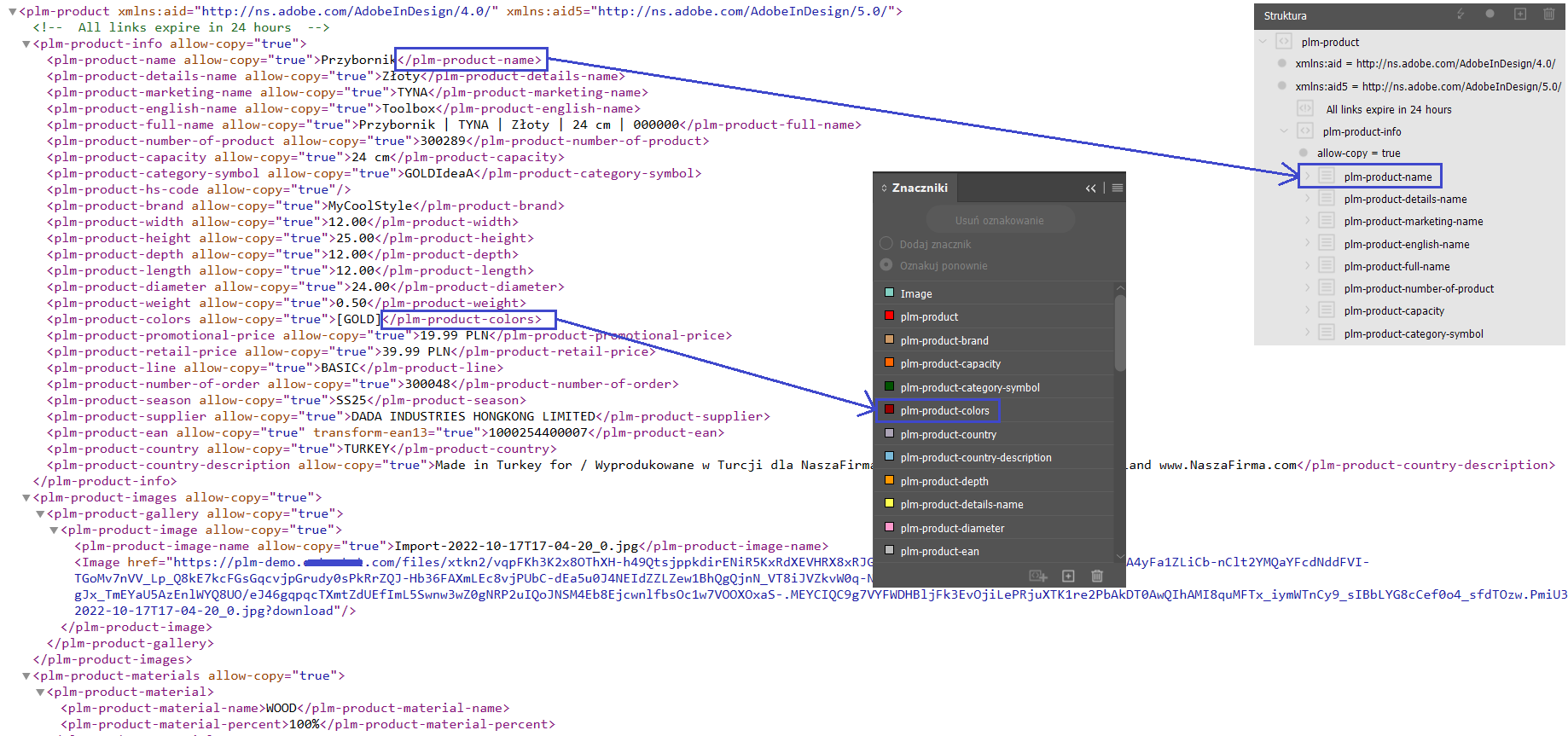xml opis